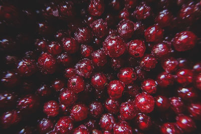 Full frame shot of strawberries