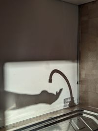 Interior of bathroom