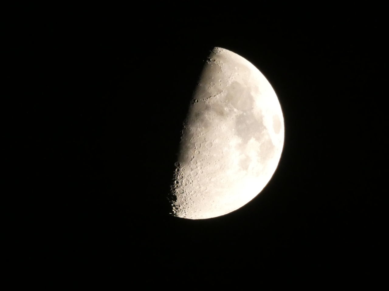 LOW ANGLE VIEW OF MOON IN SKY AT NIGHT