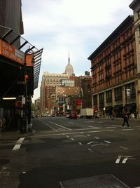 View of city street