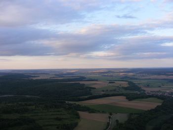 Aerial view of landscape