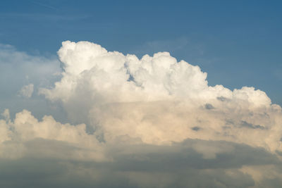 Low angle view of clouds in sky