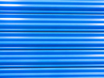 Full frame shot of blue striped pattern