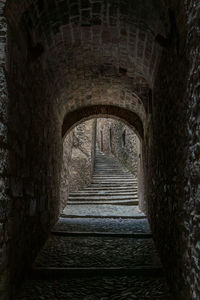 Corridor of old building