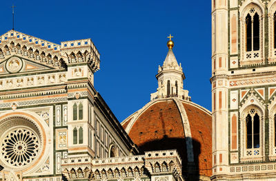 Cathedral of santa maria in fiore with giotto's bell tower in florence