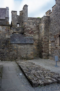 View of old building against sky