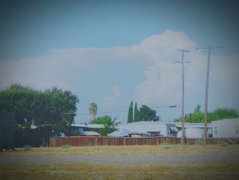 Built structure against the sky