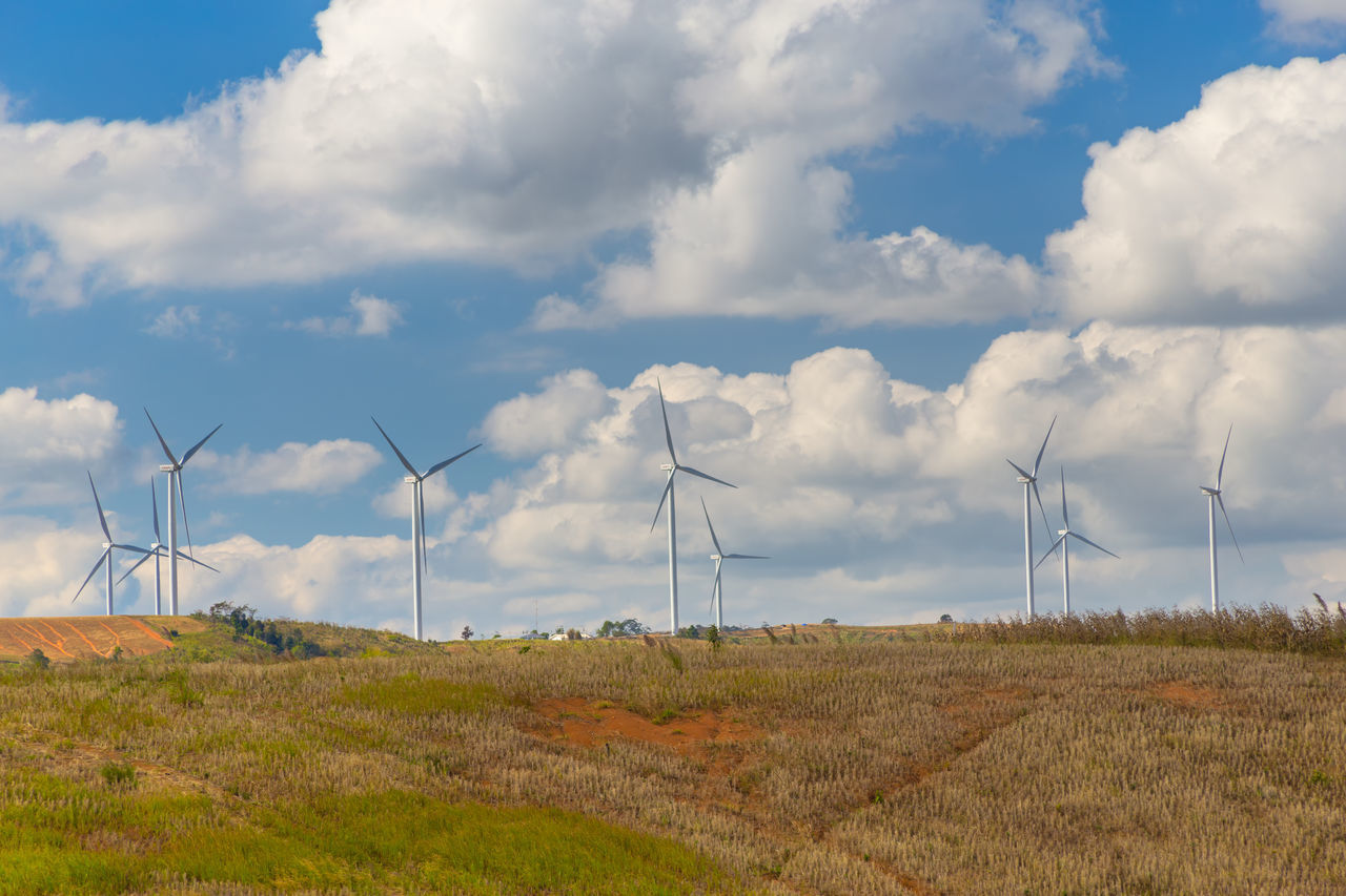 WIND TURBINES ON LAND