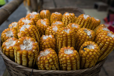 Close-up of raw for sale in market