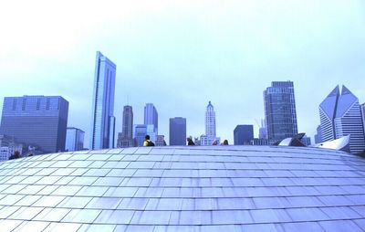 Modern buildings in city