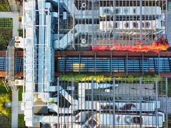 Detail of european solidarity centre in gdansk