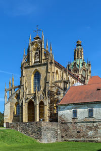 Church of the assumption of the virgin mary in abbey of kladruby, czech republic