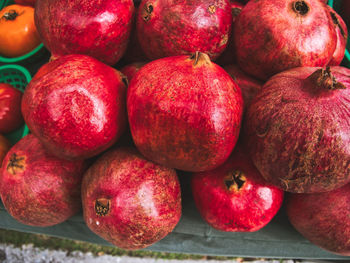 Fresh fruits and vegetables at the farmers market