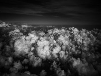 Low angle view of clouds in sky