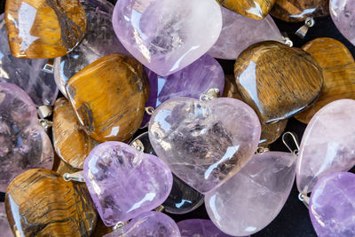 Full frame shot of multi colored stones