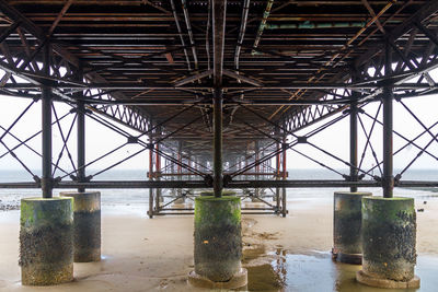 Interior of bridge