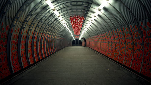 Underground walkway