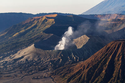 Mount bromo, is an active volcano and part of the tengger massif, in east java, indonesia.