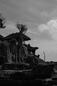 Built structure with trees in background