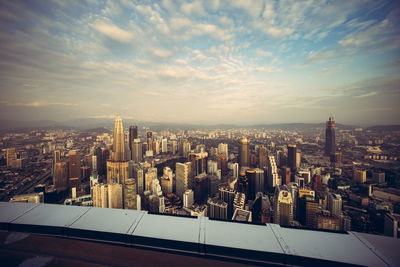 Cityscape against sky