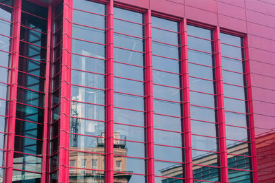 Low angle view of modern building