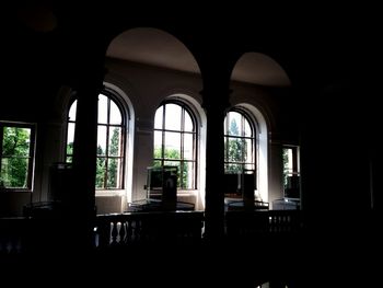 Interior of building