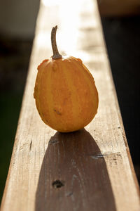 Close-up of fruit on table