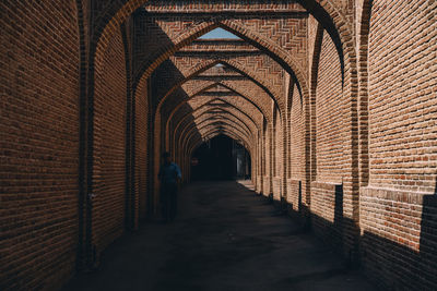 Corridor of building