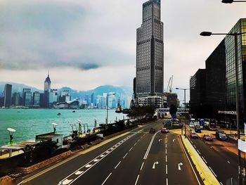 View of cityscape against sky