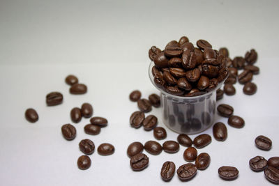 Close-up of coffee beans