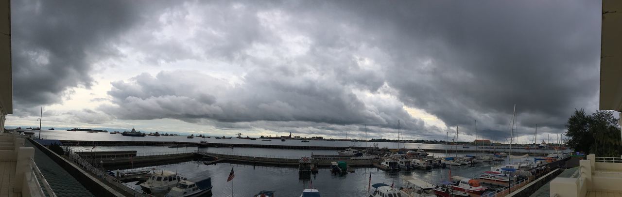 PANORAMIC VIEW OF SEA AGAINST SKY