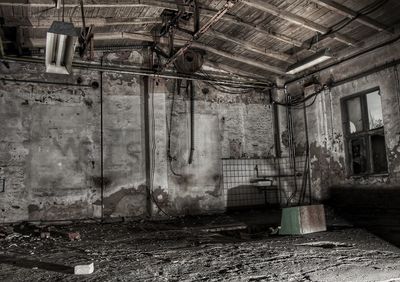 Factory in warehouse