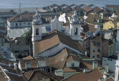 Roof of building