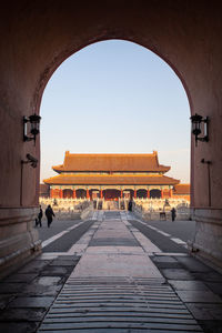 View of historical building against sky