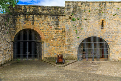 View of old building