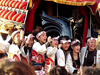 Group of people in traditional clothing