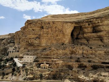 St george monastery near jericho in the wadi qelt in the judean desert in palestine 