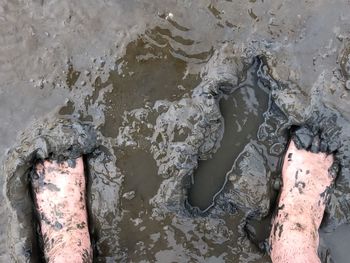 Full frame shot of sea water