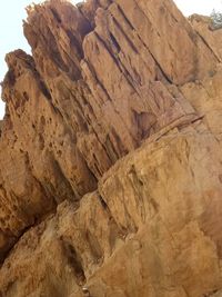 Rock formations in a desert