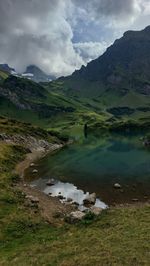 Panoramic view of landscape against sky