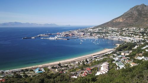 Simon's town side view 