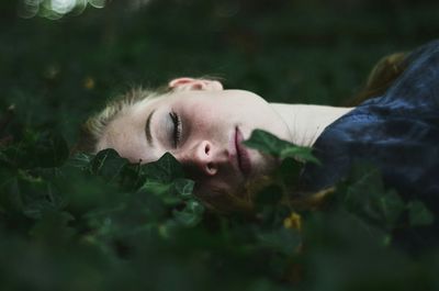 Portrait of a young woman