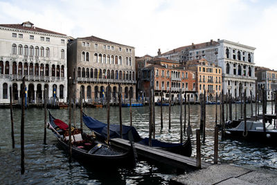 Boats in canal