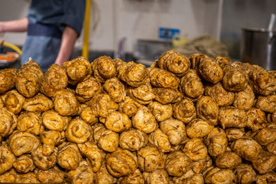 Wuhan, china, featured street snacks, baked gluten