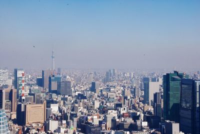 Skyscrapers in city