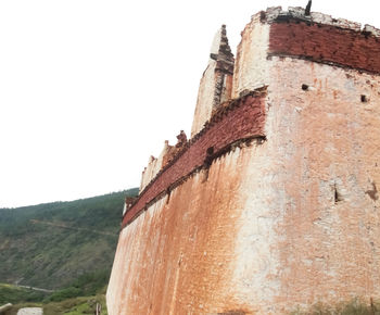 Castle against clear sky