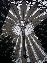 Low angle view of ceiling