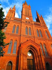 Low angle view of church