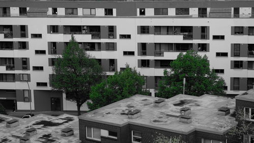 Buildings in city