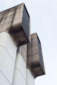 Low angle view of modern building